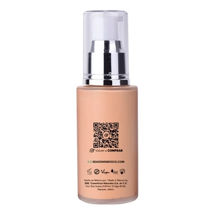 Bloqueador Solar SPF50 Toque Seco con Color 45gr - Seasons
