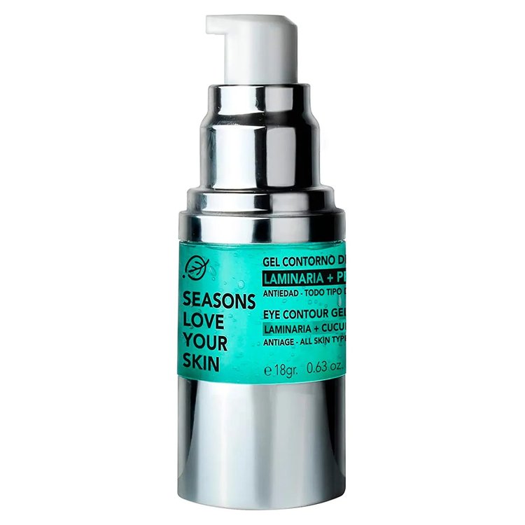 Contorno de Ojos en Gel Pepino Laminaria 18 gr - Seasons