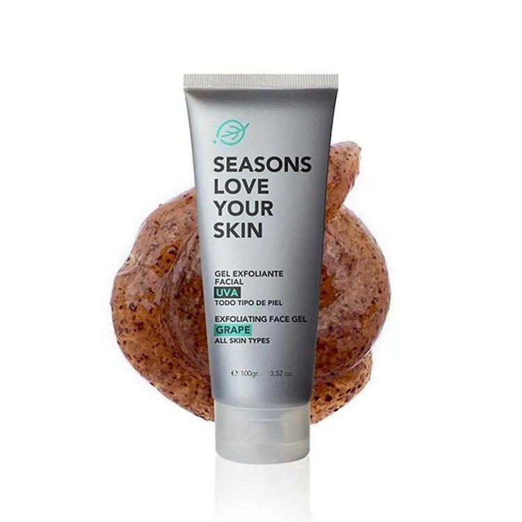Gel Exfoliante Facial de Uva 100gr - Seasons