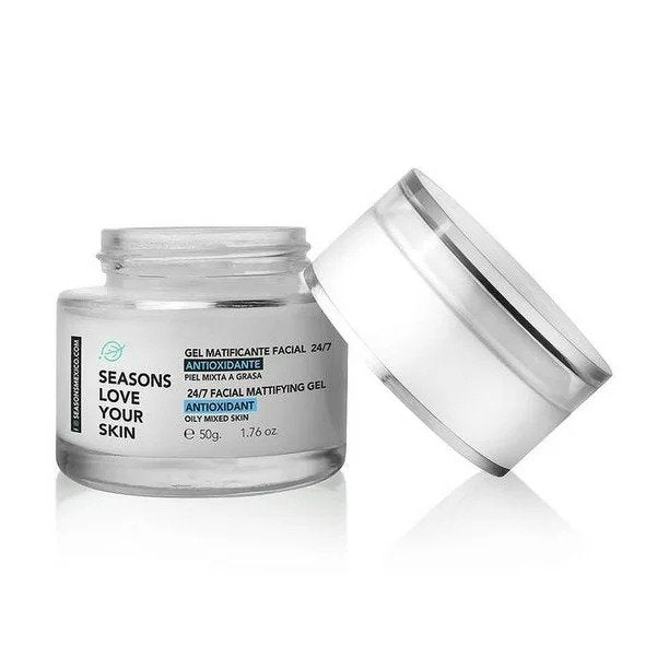 Gel Matificante Facial Piel Mixta a Grasa 50gr - Seasons