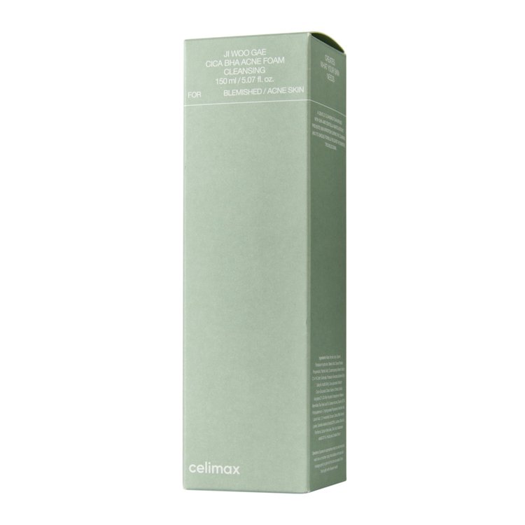 Limpiador en Espuma para Acné Ji Woo Gae Cica BHA 150 ml - Celimax