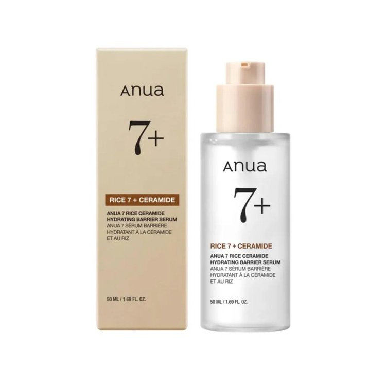Suero Hidratante de Barrera con Ceramida y Arroz 7+ 50ml - Anua