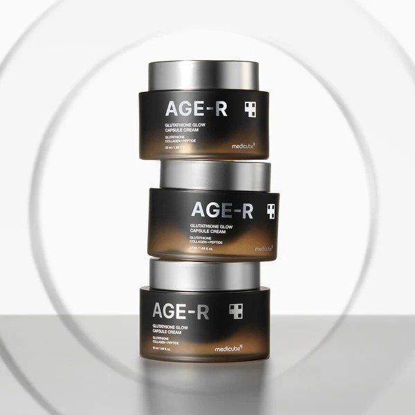Crema con Cápsulas Glow de Glutatión AGE-R 50 ml - Medicube