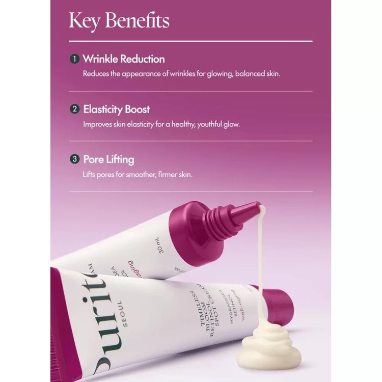Crema para Manchas Timeless Bloom con Retinol 30ml - PURITO