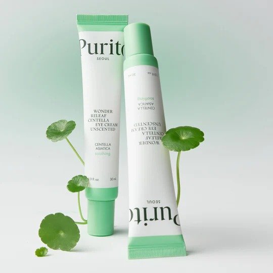 Contorno de Ojos Wonder Releaf de Centella sin Fragancia 30ml - PURITO