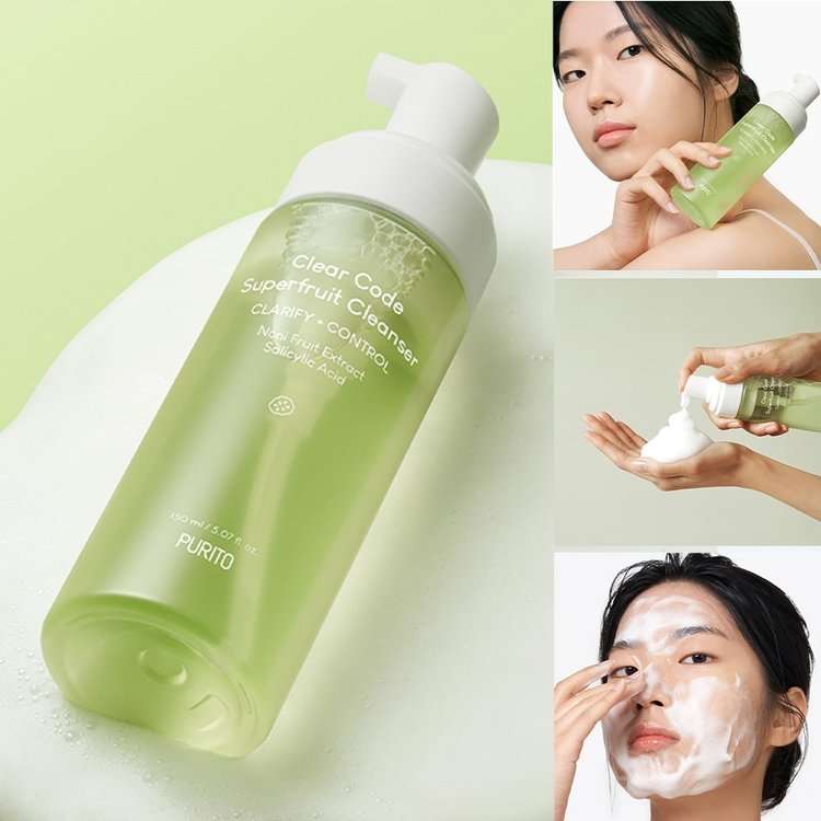 Limpiador Facial Líquido Clear Code Superfruit 150 ml - Purito