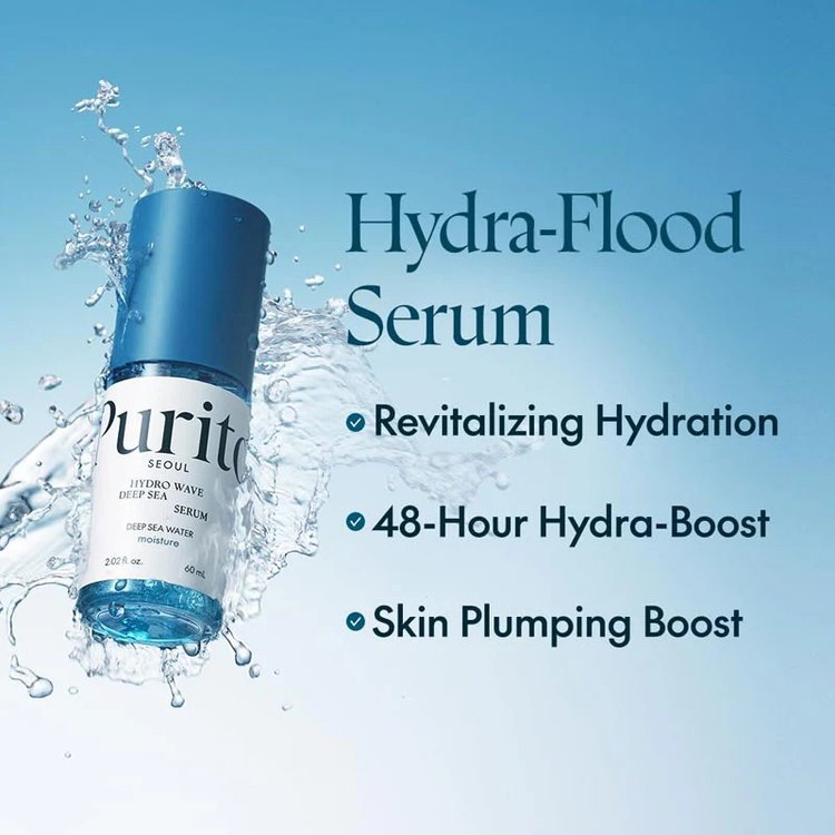 Suero Hydro Wave con Agua Profunda del Mar 60ml - Purito