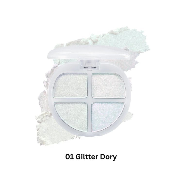 Paleta de Sombras Tintin Dory Eyeshadow Palette 4G - Colorgram