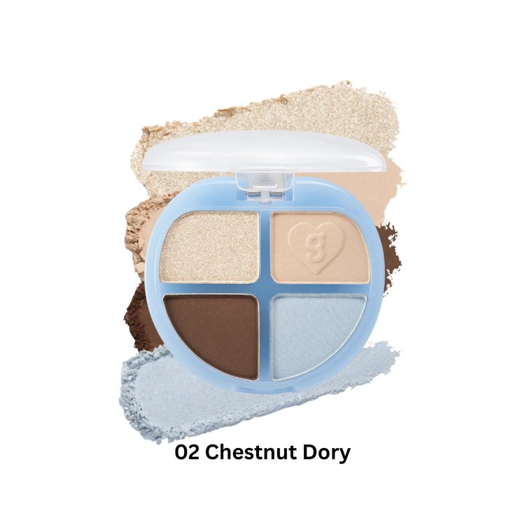 Paleta de Sombras Tintin Dory Eyeshadow Palette 4G - Colorgram