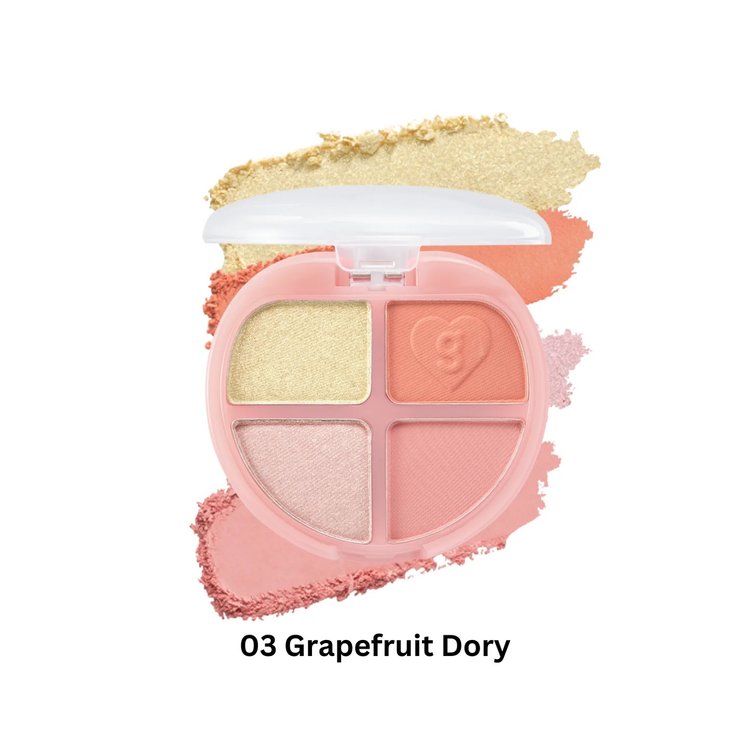 Paleta de Sombras Tintin Dory Eyeshadow Palette 4G - Colorgram