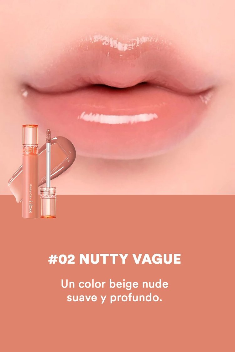 Brillo Labial Glasting Color Gloss 4G - Rom&nd