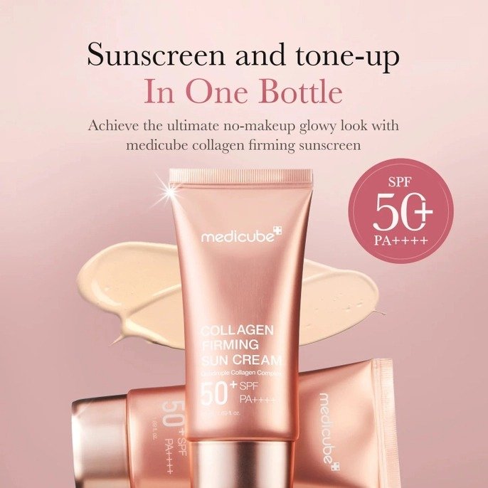 Crema Solar Reafirmante Con Colágeno 50 ml - Medicube