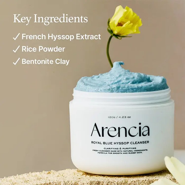 Limpiador Blue Hyssop 120 g - Arencia