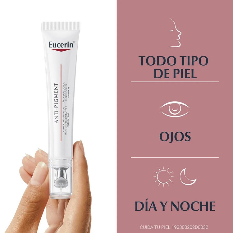 Contorno de Ojos Despigmentante, Anti Ojeras 15 ml - Eucerin
