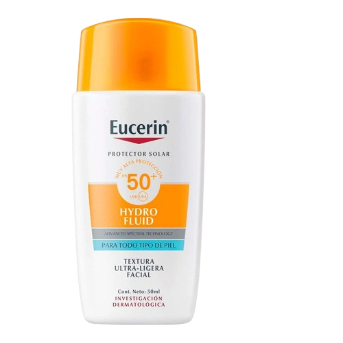 Bloqueador Solar Sun Face Hydro Fluid FPS50 + 50 ml - Eucerin