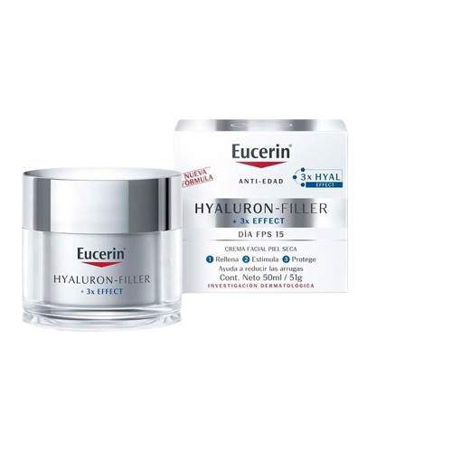 Crema Facial de Día Antiarrugas Hyualuron-Filler - Eucerin