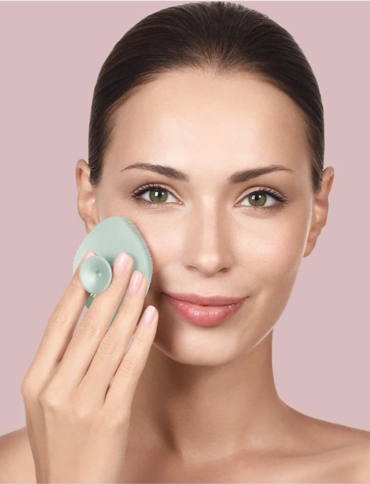 Cepillo Facial 4 en 1 verde - Geske