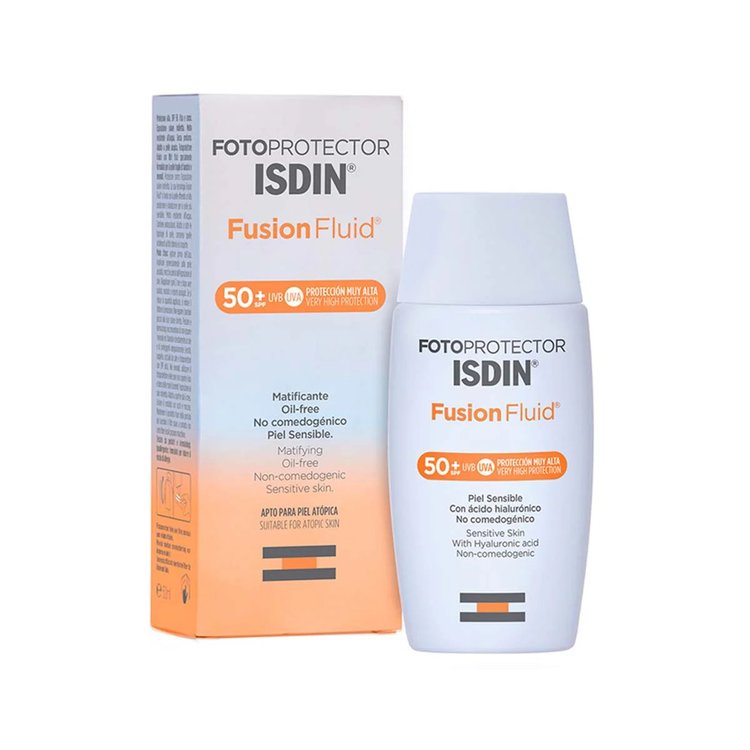 Bloqueador Solar Fusion Fluid SPF50+ Piel Sensible 50 ml - Isdin