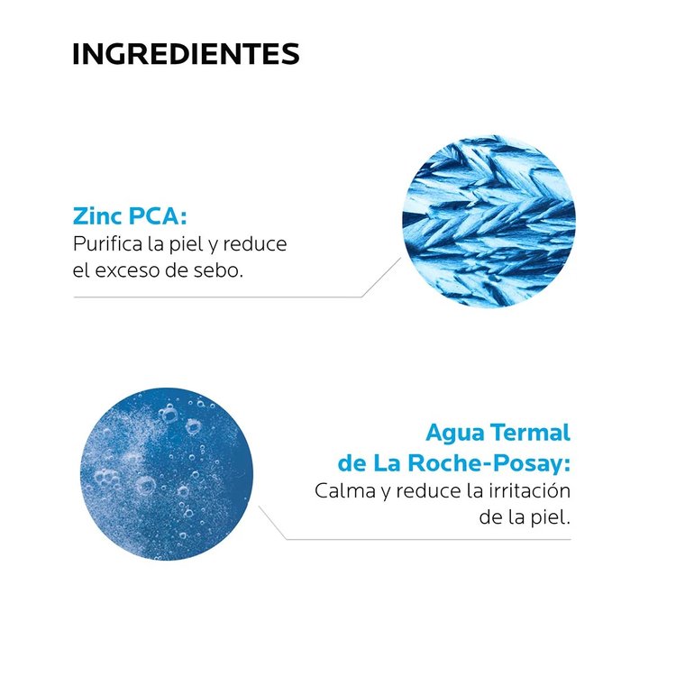 Gel Limpiador Facial Effaclar Piel Grasa y Sensible 400 ml - La Roche Posay