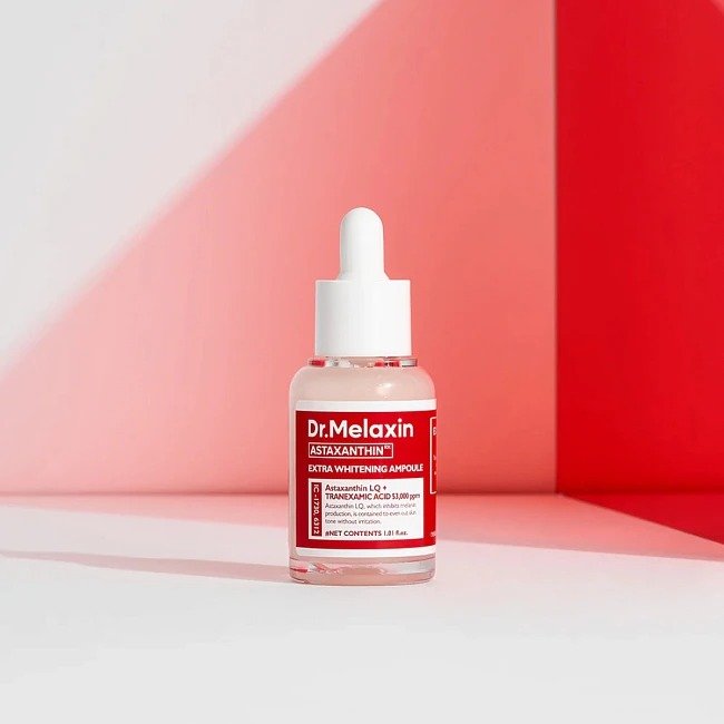 Ampolla Extra Blanqueadora Astaxanthin  30 ml - Dr Melaxin