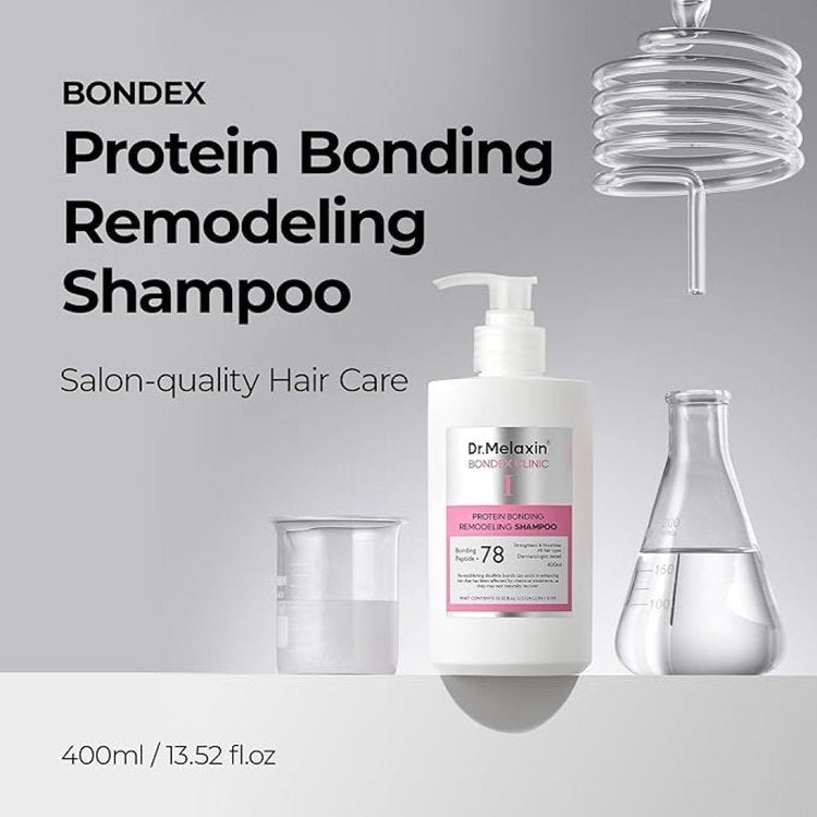 Shampoo Remodelador Bondex Proteína de Unión 400 ml - Dr Melaxin