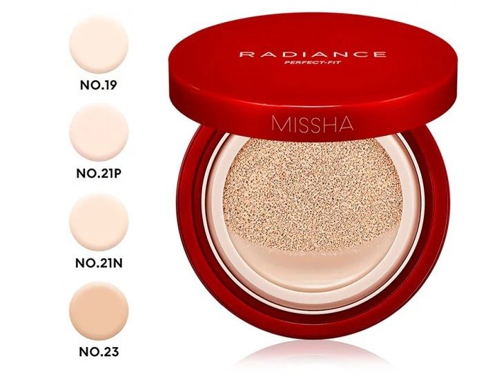 Cushion Radiance Perfect Fit  Spf 50 - Missha