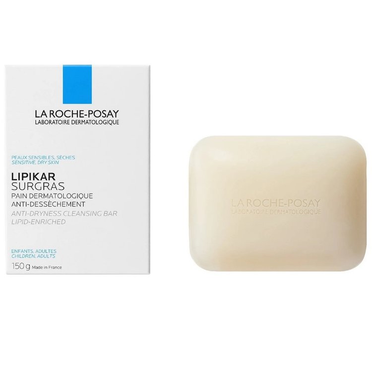 Barra Limpiadora Lipikar Surgrass 150G - La Roche Posay