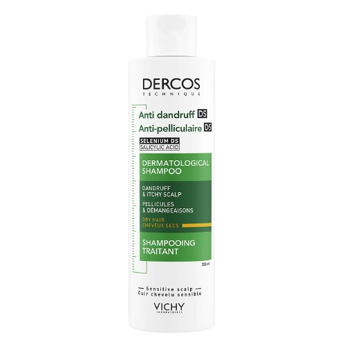 Shampoo Anti-Caspa Grasa Dercos 200ml - Vichy