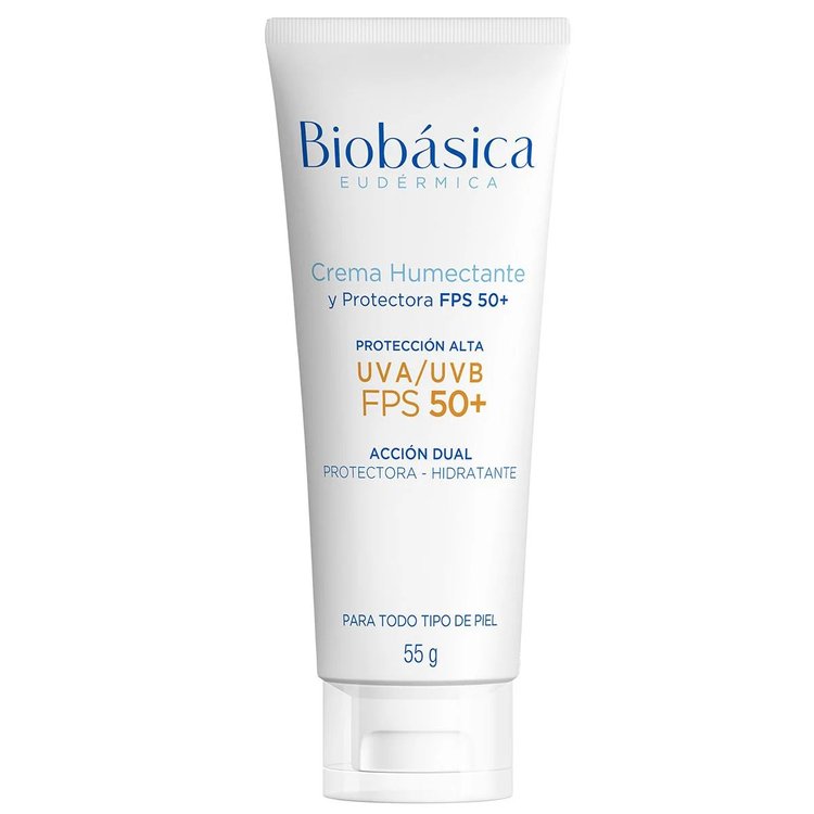 Crema Humectante y Protectora con color 55 g - Biobasica