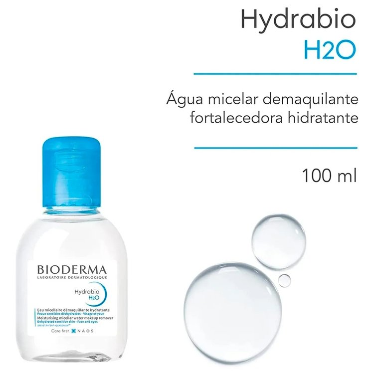 Agua Micelar Desmaquillante Hydrabio H2o 100 ml Bioderma