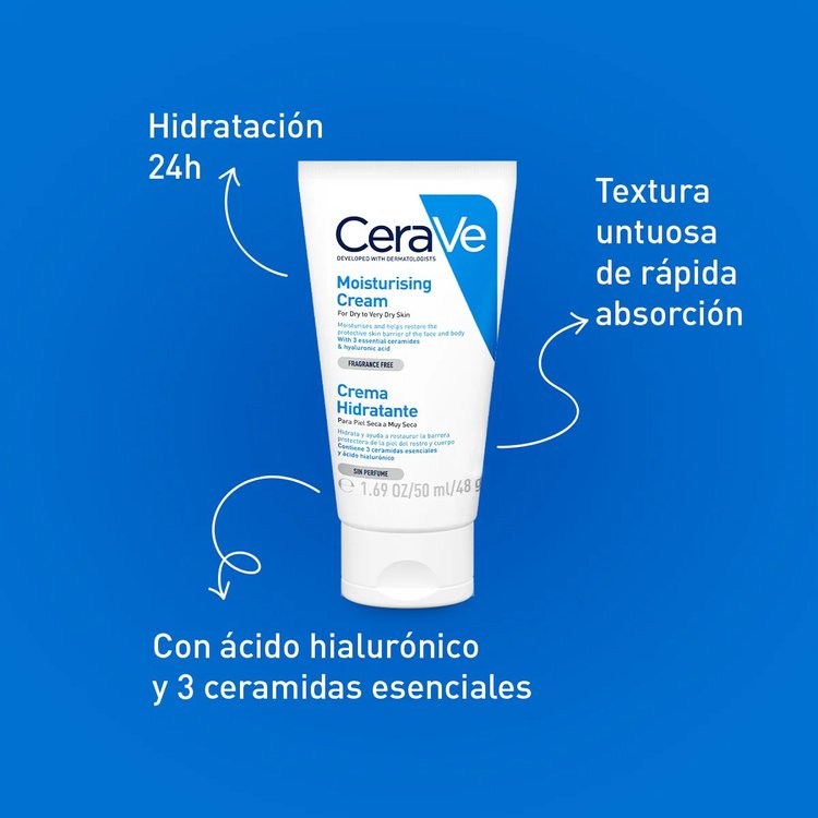 Crema Hidratante 50Ml - Cerave