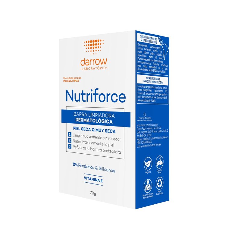 Barra limpiadora Nutriforce 70 g - Darrow