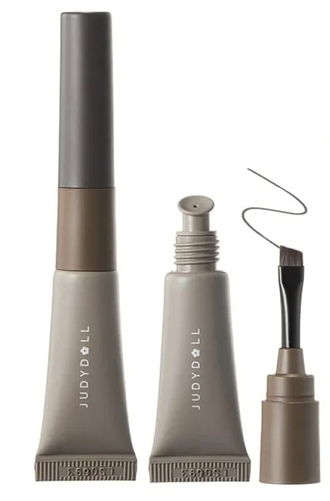 Gel Para Cejas Y Delineador 2 en 1 01 Gris Oscuro 5 g - Judydoll