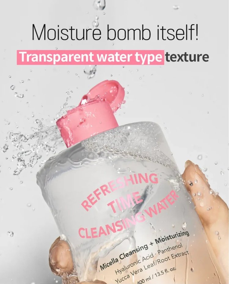 Agua Micelar Refrescante 400 ml - Unleashia