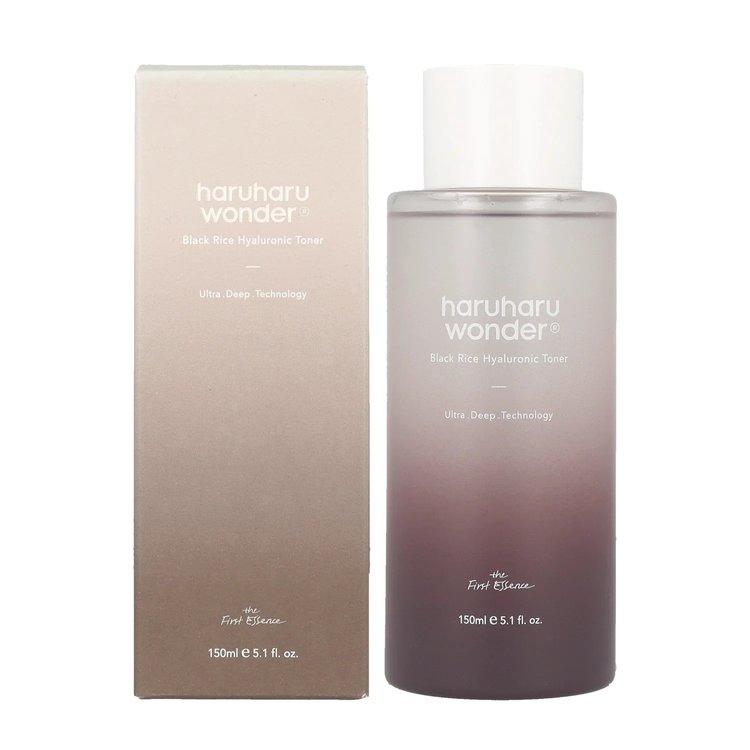 Tónico de Ácido Hialurónico de Arroz Negro 150 ml - Haruharu