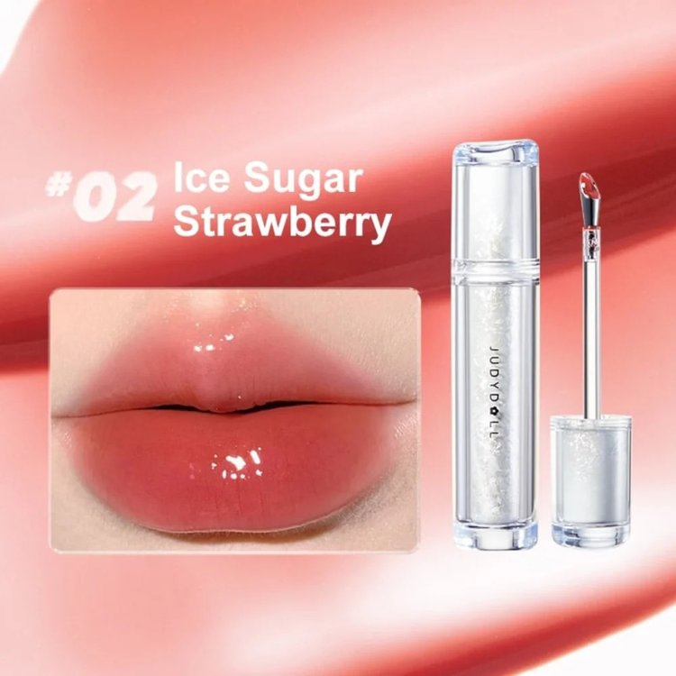 Gloss Labial Ice Watery 05 Sunset Orange 2.4 g - Judydoll