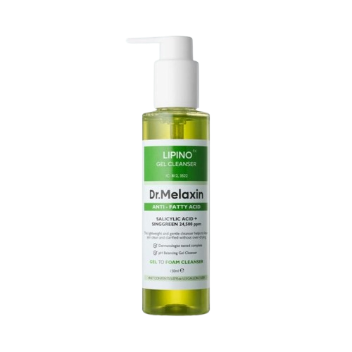 Limpiador Lipino Antifatty Acid Gel Cleanser 150 ml - Dr. Melaxin