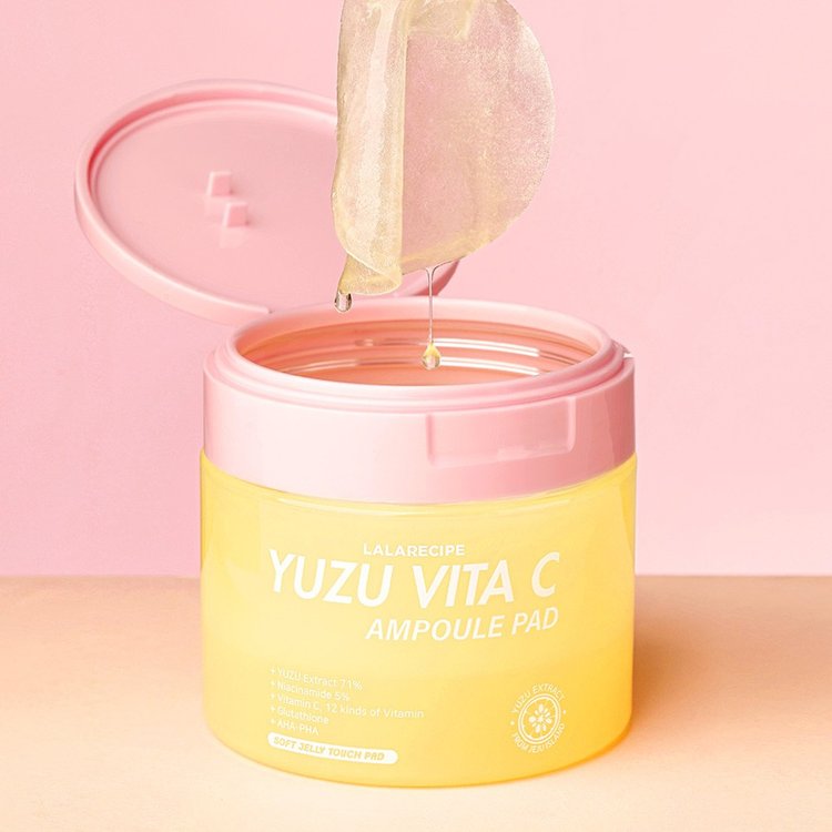 Almohadillas Yuzu Vita C Ampoule Pad 150ml - LalaRecipe