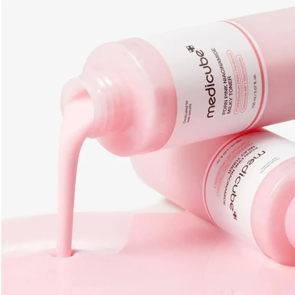 Toner Pdrn Pink Milky Toner Brightening & Hydrating Care - Medicube