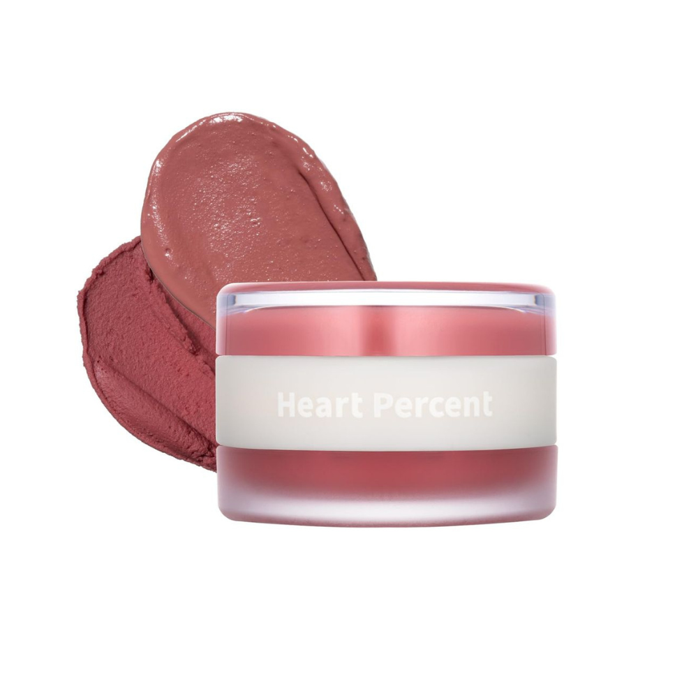 Rubor Y Labial Blush Dote On Mood Custom Lip & Cheek 02 Healthy Coral - Heart Percent