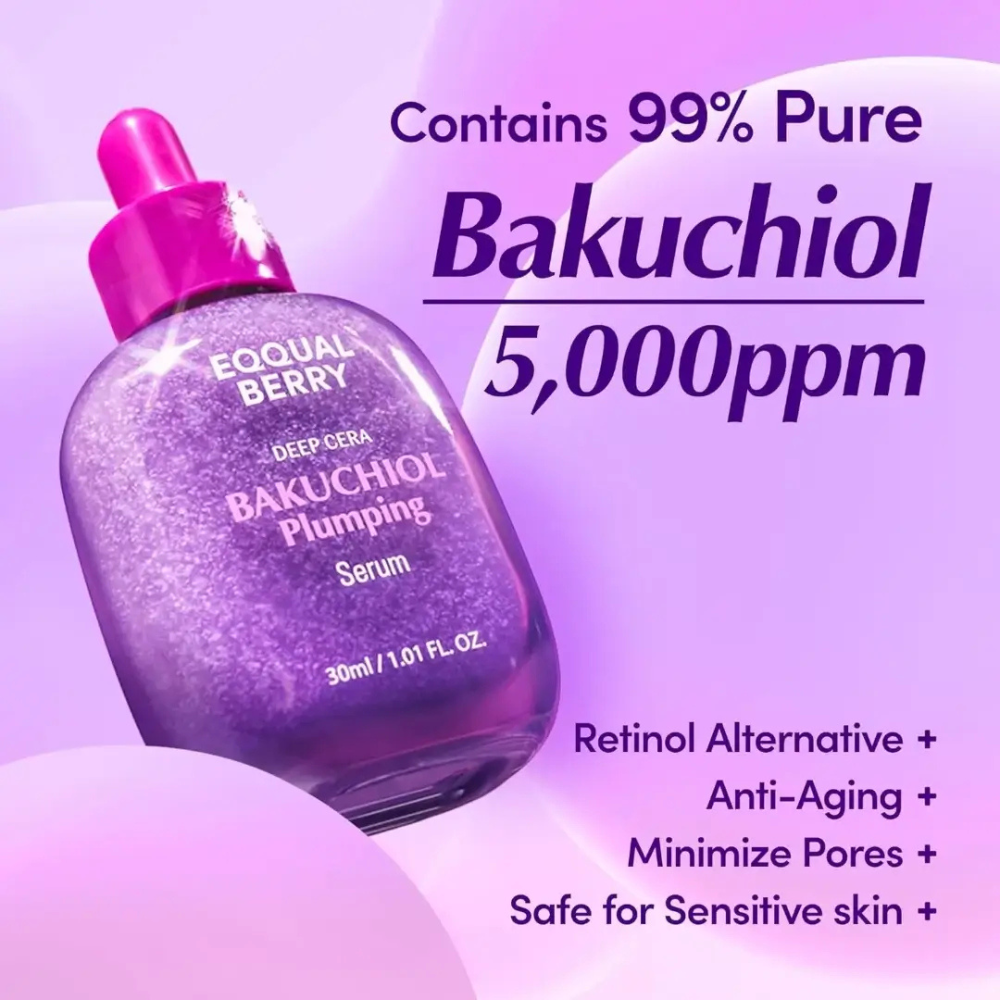 Sérum Facial Rellenador con Bakuchiol 30 ml - Eqqualberry