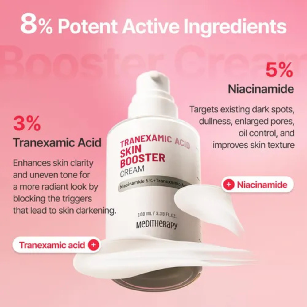 Crema Tranexamic Acid Skin Booster Cream de Meditherapy de 100ml