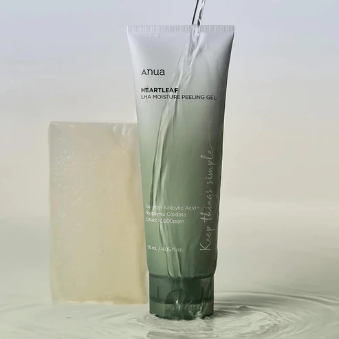 Limpiador y Exfoliante Facial Heartleaf 120ml - Anua
