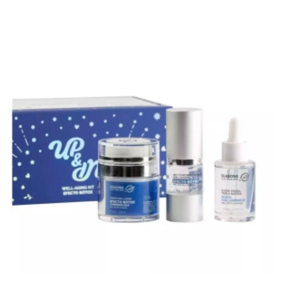 Kit Facial Well Aging Con Efecto Bótox - Seasons