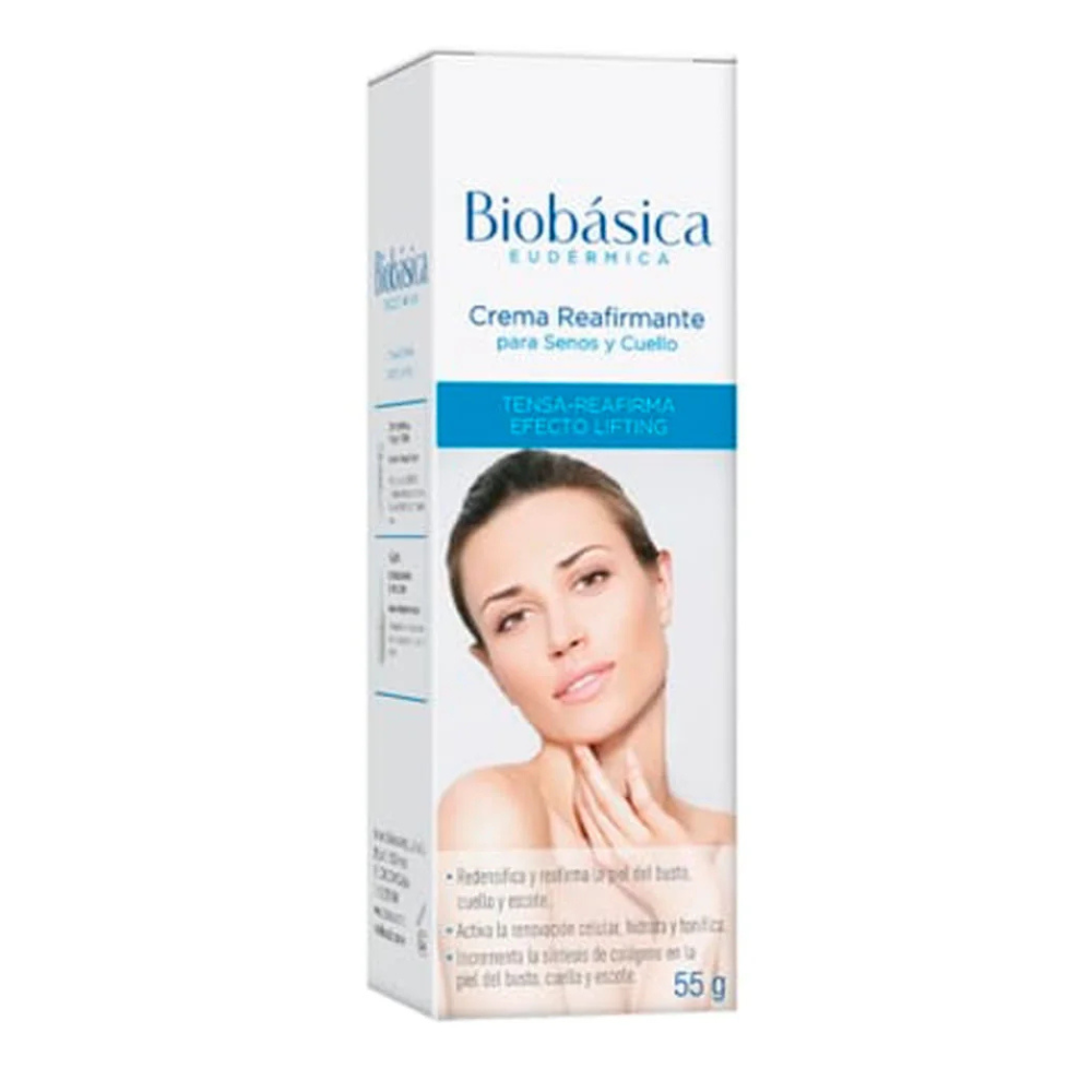 Crema Reafirmante para Senos y Cuello 55 g - Biobasica