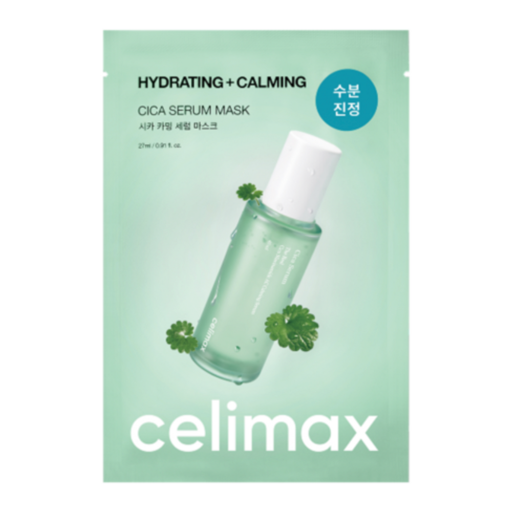 Mascarilla de Tela Calmante The Real Cica Soothing Ampoule Mask 1 pza - Celimax