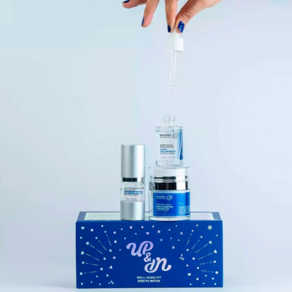 Kit Facial Well Aging Con Efecto Bótox - Seasons