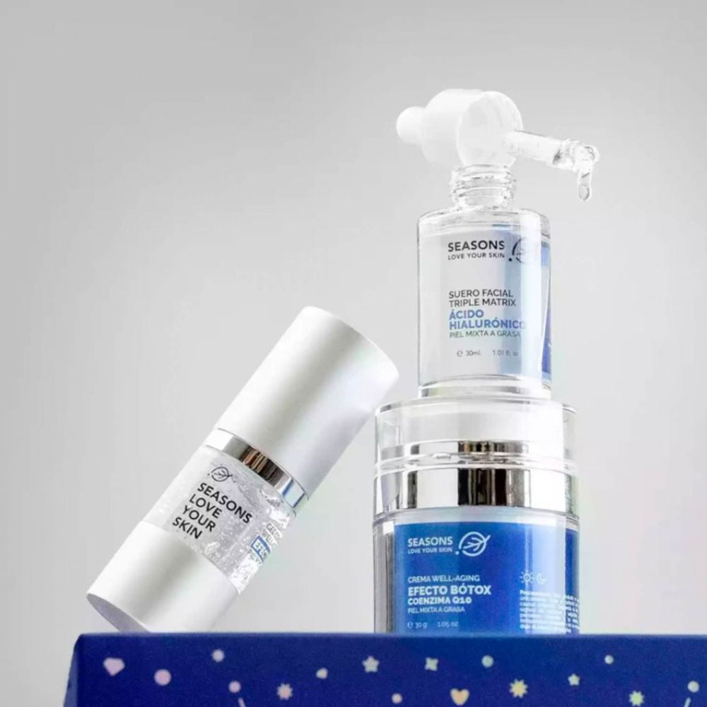 Kit Facial Well Aging Con Efecto Bótox - Seasons