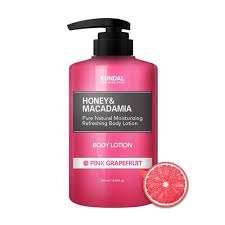 Crema Corporal De Miel y Macadamia Pink Grapefruit 500 ml - Kundal