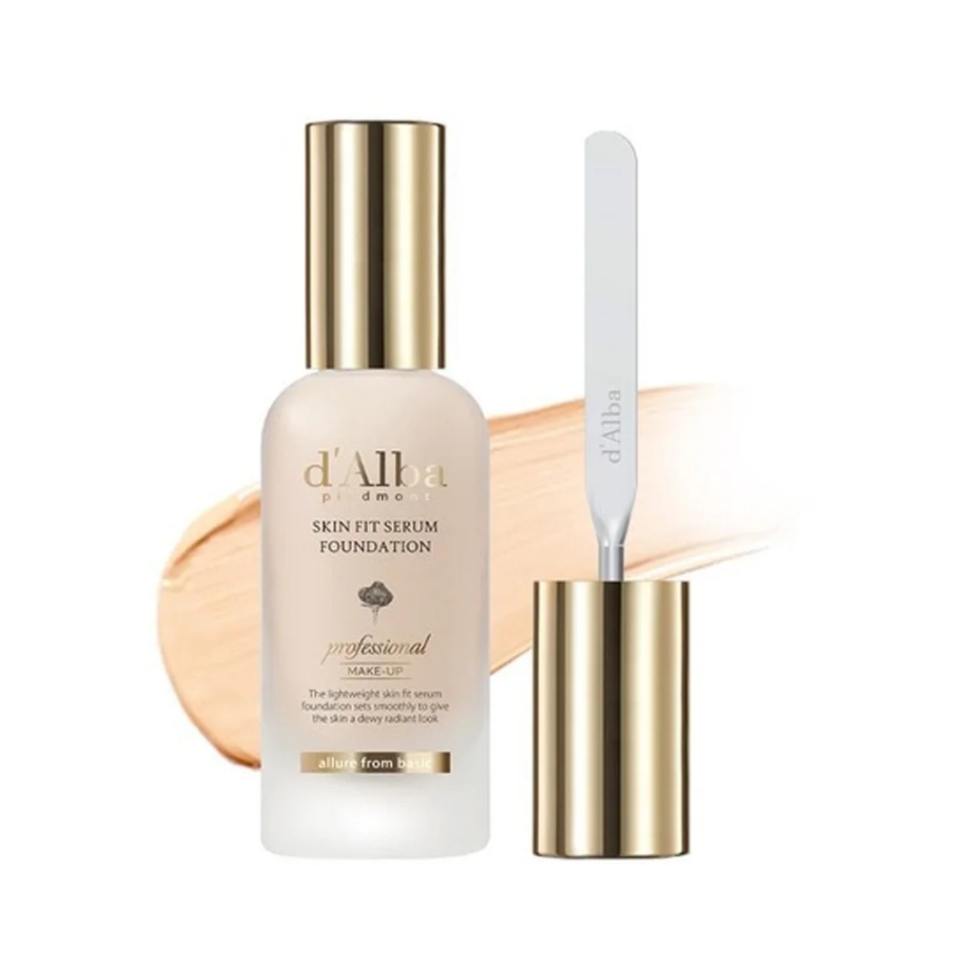Base De Maquillaje Skin Fit Serum Foundation Spatula 40 ml - D'alba